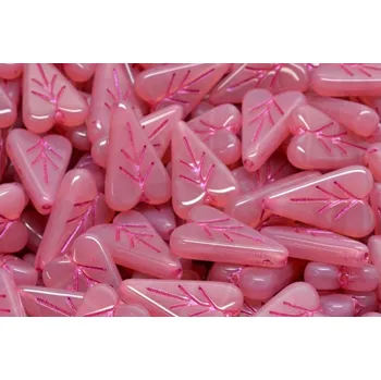 Korálek Lístek ve tvaru srdce č.3523 (16x11mm)