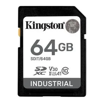 Paměťová karta Kingston paměťová karta 64GB Industriální SDHC UHS-I C10