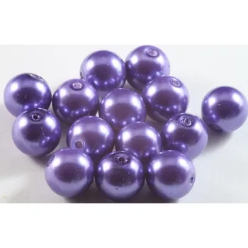 Dětské navlékací korálky Korálky voskované č. 78 - 10 mm