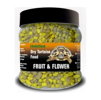 Krmivo pro terarijní zvíře HabiStat Tortoise Food Fruit & Flower Varianta: 200g