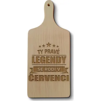 Kuchyňské prkénko Sablio Prkénko Ty pravé legendy se rodí v červenci