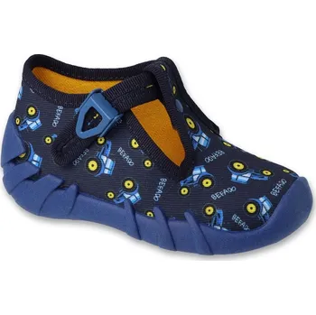 Chlapecké bačkory BEFADO dětské papučky - SPEEDY 110P477 Velikost: 23