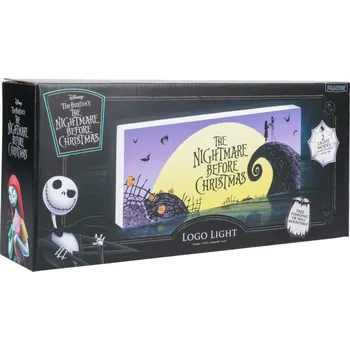 Lampička Lampička - Nightmare Before Christmas Logo 30 cm