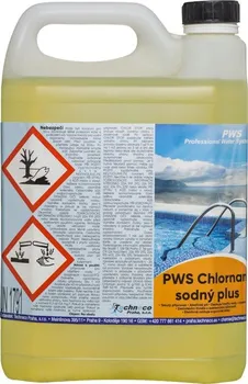 Bazénová chemie PWS Chlornan sodný plus 5 l