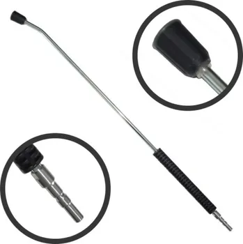 Příslušenství pro vysokotlaký čistič Hydro Nádstavec stříkací , bez trysky, L-2060mm,