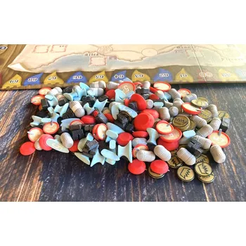 Příslušenství k deskovým hrám TLAMA games Tiletum - 3D žetony