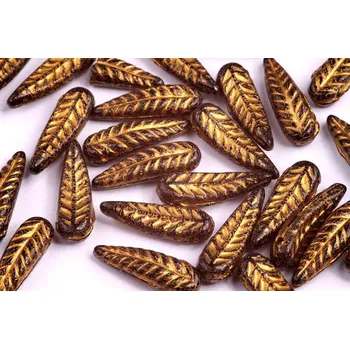 Korálek Korálky peříčka (5x17mm) - č. 9