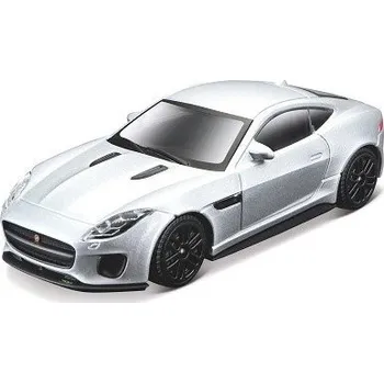 autíčko BBurago JAGUAR F TYPE R SILVER 30383