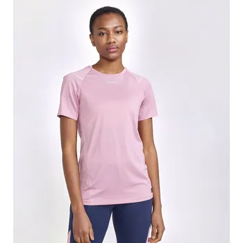 Dámské tričko Dámské Tričko s krátkým rukávem CRAFT PRO HYPERVENT SS TEE W 1910433-743000 – Růžová M