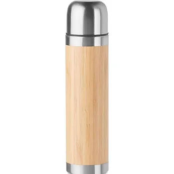 Termoska CHAN BAMBOO - Termoláhev v bambusu , dřevo