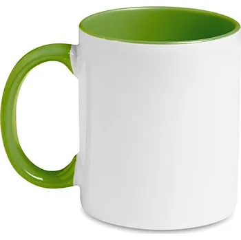 Hrnek k barevné sublimaci - SUBLIMCOLY, zelená