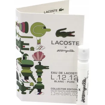 Pánský parfém Lacoste Lacoste Eau de Lacoste L.12.12 Blanc x Jeremyville for man, EDT - Vzorek vůně Pre mužov Toaletní voda