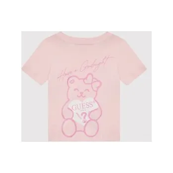 Dámské pyžamo Guess Pyžamo H1BT07 K8HM0 Růžová Regular Fit 6Y