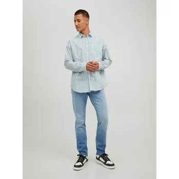 Pánské džíny Jack & Jones Jeansy Glenn 12224131 Modrá Slim Fit 31_34