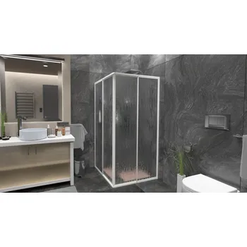 WellMall Rio White 80-90 kout plast