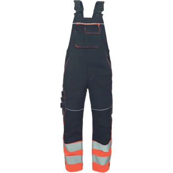 Pánská móda ČERVA Kalhoty KNOXFIELD HVPS DW s laclem 03530049A2050 50 Antracit/oranžová