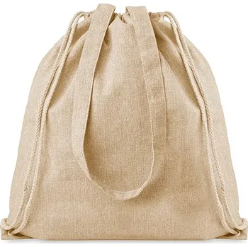 MOIRA DUO - Nákupní batoh se šňůrkami , béžová