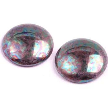 Korálek Skleněný kabošon č.1260 - 25 mm