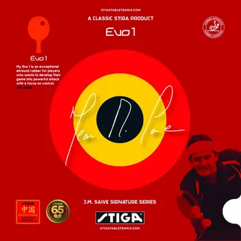 Potah STIGA JMS Evo 1 červená 1,8