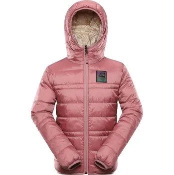 Dětská bunda ALPINE PRO EROMO dusty rose - 152-158