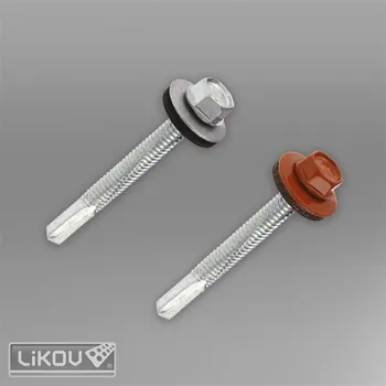 Vrut LIKOV Samovrtný vrut s podložkou EPDM typ WSS pr. 5,5mm, délka 38mm