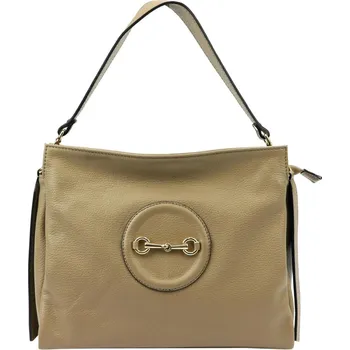 Kabelka Dámská kabelka Luka 20-043 DOLLARO tmavě béžová + doprava zdarma