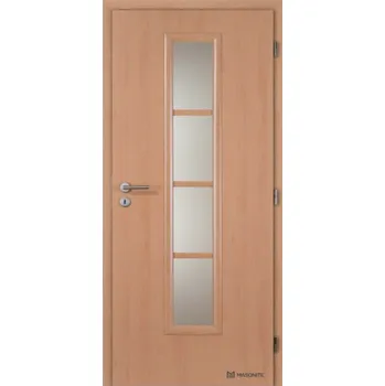 Interiérové dveře Interiérové dveře DOORNITE 80 cm AXIS sklo laminované