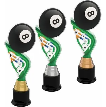 Poháry Bauer Akrylátová trofej ACTA0002M1 | Billiard