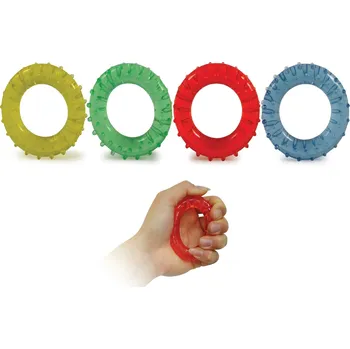 Masážní míček Kroužek masážní Ø 7cm - fialový - extra silný