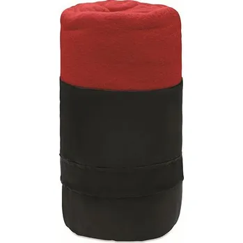 Pikniková deka Cestovní deka z RPET fleecu - MUSALA RPET, červená