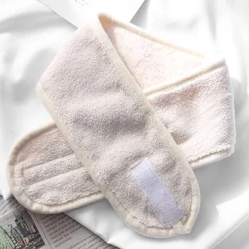 Čelenka Nastavitelná kosmetická čelenka - krémově bílá