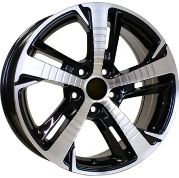 Alu kolo Alu kola Racing Line B5514, 16x7 4x108 ET25, černá + leštění