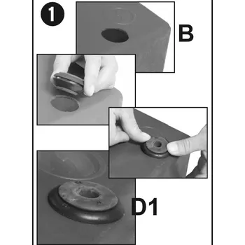 Terra Aquatica Průchodka na rezervoár pro 16mm a 25mm hadice