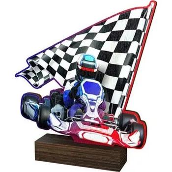 Volný čas Poháry Bauer Dřevěná plaketa WF098 | Motorsport