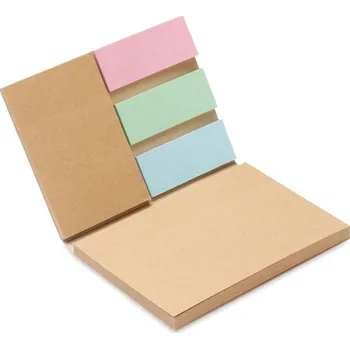 Samolepící bloček Dvoudílný poznámkový bloček - MAUI, béžová