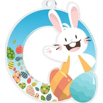 Poháry Bauer Akrylátová medaile MDAV10M10 | Velikonoce