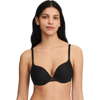Souprava dámského spodního prádla Podprsenka push-up PASSIONATA (46L2-02), Velikost 80E, Barva černá