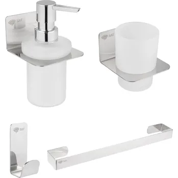 Sada koupelnových doplňků Cenově zvýhodněný set doplňků SAT Mood SATDBMOOD2CH