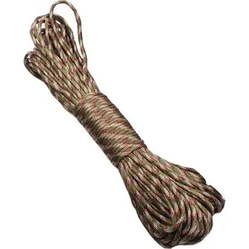 Lano Padáková šnůra | paracord šňůra 30 m - Kamufláž z džungle