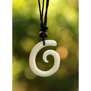 Přívěsek Kostěný přívěsek "Spirála"