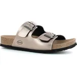 Scholl SHO AMELIA bronzové dámské zdravotní pantofle s Bioprint® stélkou