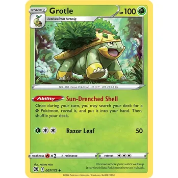 Sběratelská karetní hra Pokémon karta Grotle 007/172