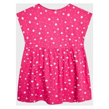 Oblečení a móda United Colors Of Benetton Každodenní šaty 4EKJGV00M Růžová Regular Fit 110