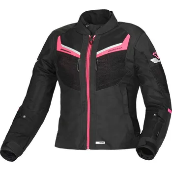 Moto bunda Dámská bunda na moto Macna Tondo black/pink jacket lady vel. S