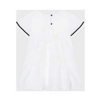 Dámské šaty United Colors Of Benetton Letní šaty 4O9TGV00P Bílá Regular Fit 116