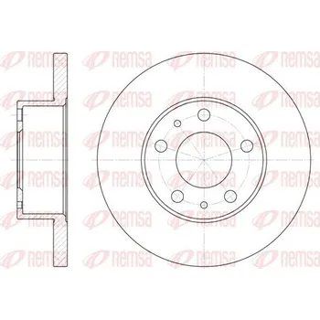 Brzdový kotouč Brzdový kotouč REMSA 6473.00