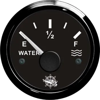 vypínač Ukazatel pitné vody 240-33/0-190 Ω možnost výběru Barva: Bílý ciferník, stříbrný rámeček