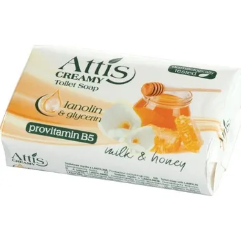 Mýdlo Gold Drop, Polsko Attis toaletní mýdlo Creamy, 100 g