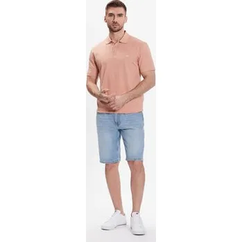Pánské tričko Quiksilver Polokošile Essentials EQYKT04094 Růžová Regular Fit S