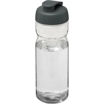Láhev Sportovní lahev H2O Active® Base Tritan™ o objemu 650 ml s odklápěcím víčkem, šedá